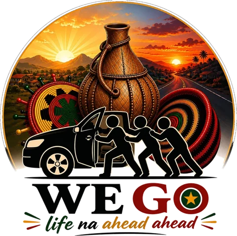 We Go logo: life na ahead ahead